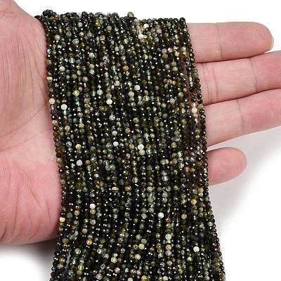 Natural Prehnite Beads Strands G-L628-B11-2mm-1