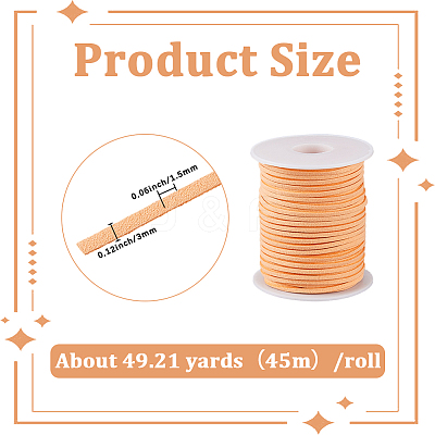 1Roll Imitation Leather Cord OCOR-SC0001-12E-1