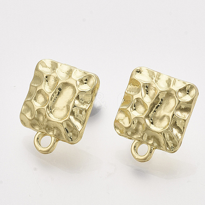 Alloy Stud Earring Findings PALLOY-S121-125-1