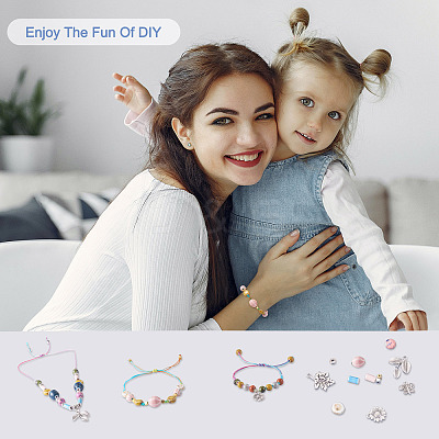 DIY Braided Bracelet Making Kit DIY-TA0003-91-1