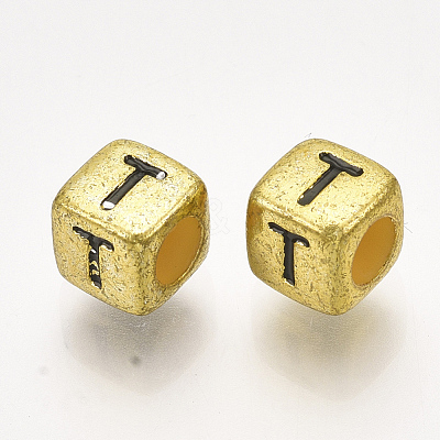 Acrylic Beads PB43C9308-G-T-1