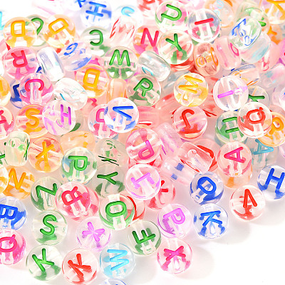 Transparent Clear Acrylic Beads MACR-YW0001-23B-1