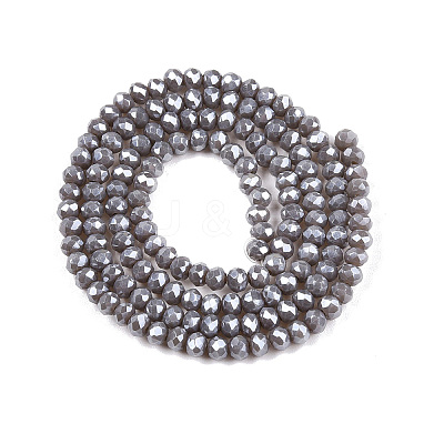 Electroplate Glass Beads Strands EGLA-A044-P2mm-A10-1