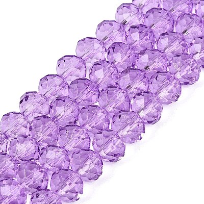 Baking Paint Glass Beads Strands EGLA-Q120-A-B01-1