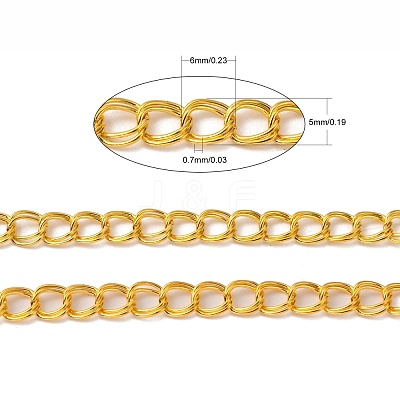 Iron Double Link Chains CHD004Y-G-1