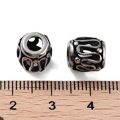 316 Surgical Stainless Steel Beads STAS-K276-10B-AS-1