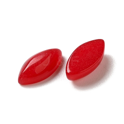 Natural White Jade Dyed Cabochons G-F772-01B-05-1