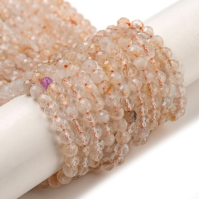 Heated Natural Citrine Beads Strands G-A097-A08-04-1
