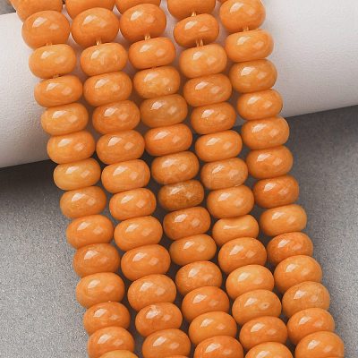 Natural Malaysia Jade Beads Strands G-B165-G01-5x8mm-11-1