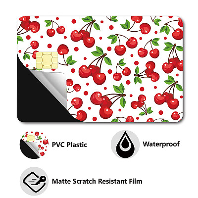 Rectangle PVC Plastic Waterproof Card Stickers DIY-WH0432-106-1