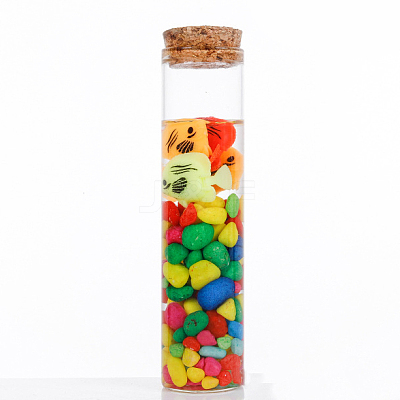 Mini High Borosilicate Glass Bottle Bead Containers X-BOTT-PW0001-262G-1