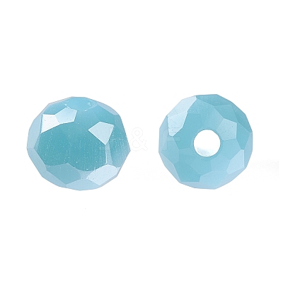 Electroplate Glass Beads EGLA-X0006-01F-4mm-1
