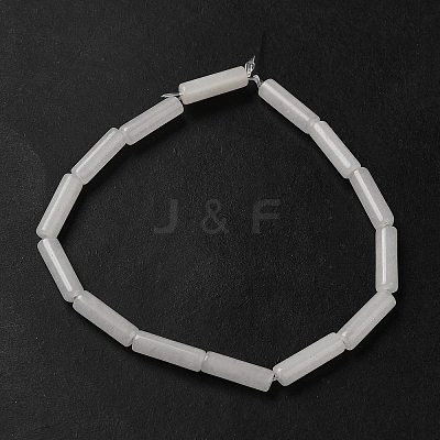 Natural White Jade Beads Strands G-U010-A10-01-1