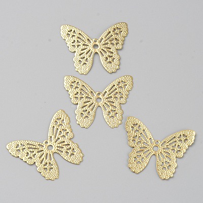 Brass Filigree Pendants LS-FIND-WH0110-644D-1