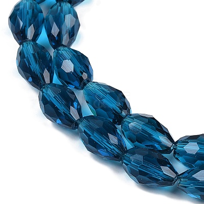 Transparent Glass Beads Strands EGLA-N013-T6mm-D25-1