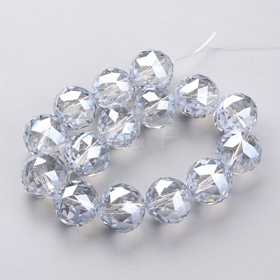 Electroplate Glass Bead Strands EGLA-J140-PL01-16mm-1