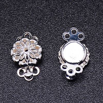 Brass Box Clasps KK-WH0044-01S-1