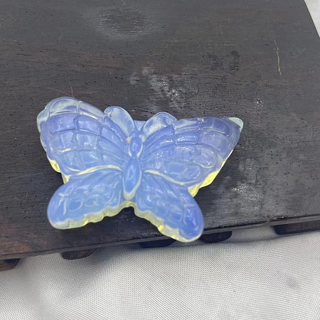 Opalite Healing Butterfly Figurines PW-WG70624-08-1