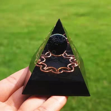 Orgonite Pyramid Resin Energy Generators PW-WG24937-01-1