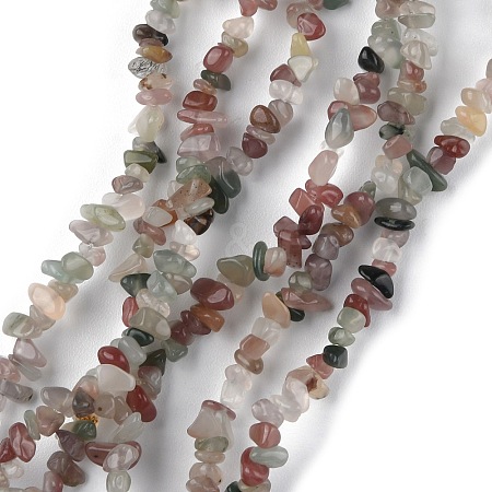 Natural Agate Beads Strands G-G0003-B04-1