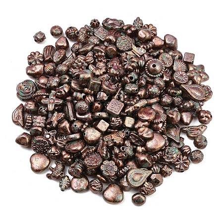Antiqued Acrylic Beads AC-CBAAA05-01H-1
