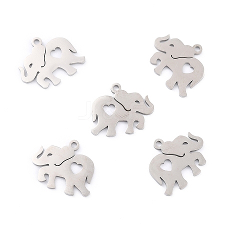 Non-Tarnish 201 Stainless Steel Pendants STAS-K003-04P-1