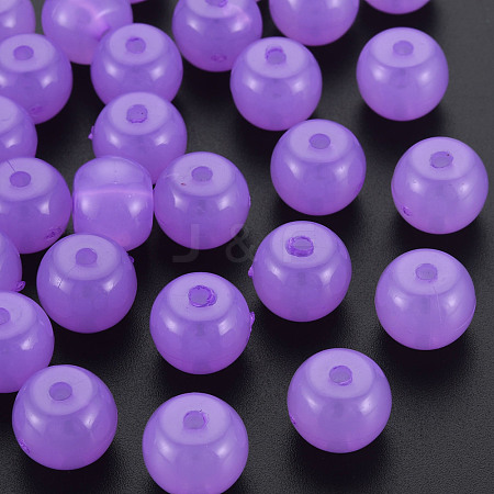 Imitation Jelly Acrylic Beads MACR-S373-14-EA04-1