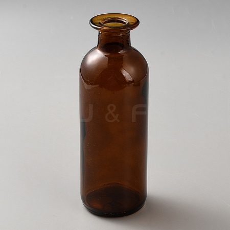 Transparent Glass Vase Ornaments AJEW-WH0481-260-1