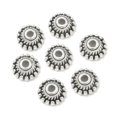Tibetan Style Alloy Caps LS-LF1235Y-NF-1