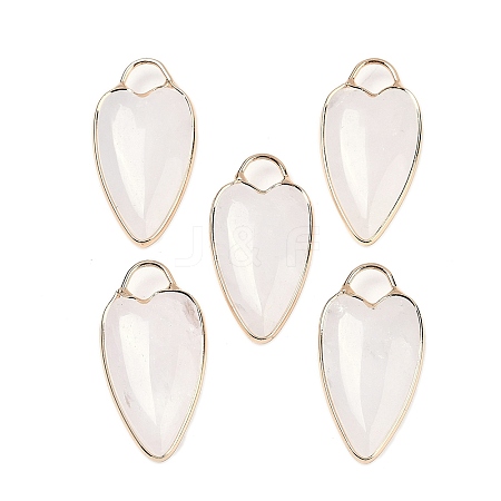 Natural Quartz Crystal Pendants G-G193-02G-07-1