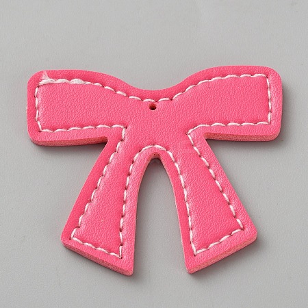 PU Leather Pendants DIY-WH20007-411D-1