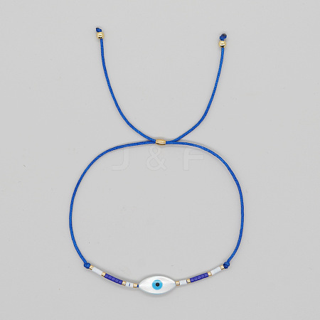 Natural Shell Evil Eye Bracelets FK3019-3-1