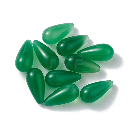 Natural Green Onyx Agate Beads G-F741-02B-02-1