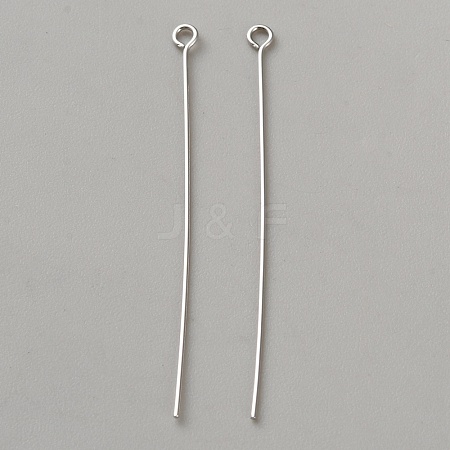925 Sterling Silver Eye Pins STER-WH0002-19P-1