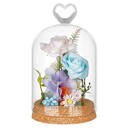 Glass Dome Cover AJEW-WH0604-68D-1