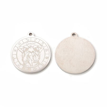 Non-Tarnish 304 Stainless Steel Pendants STAS-A074-03H-P-1