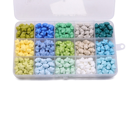 15 Grids 15 Colors Wax Granule Set PW-WG60285-24-1