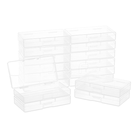 Plastic Bead Storage Containers Box CON-BC0006-43-1