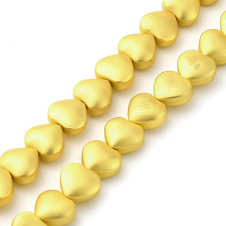 Electroplate Glass Beads Strands EGLA-H109-12H-02-1