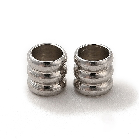 Non-Tarnish 201 Stainless Steel Beads STAS-M089-12P-1