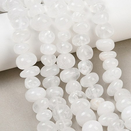 Natural Quartz Crystal Beads Strands GG-CBACF26-A01-01-1