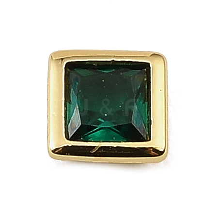 Brass Pave Cubic Zirconia Cabochons CU-CBA30E8-05G-04-1