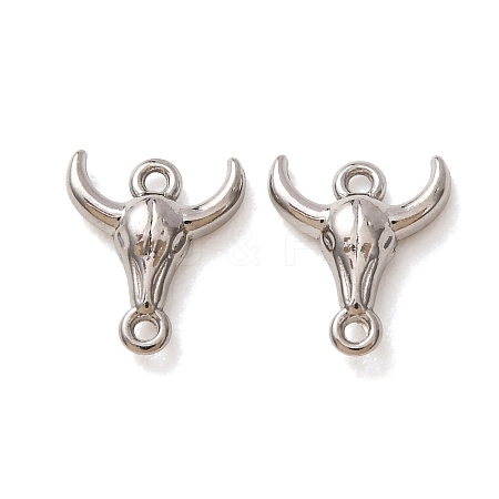 304 Stainless Steel Connector Charms STAS-N124-64P-1