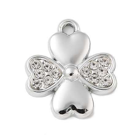 Alloy Rhinestone Pendants PALLOY-P308-10P-1