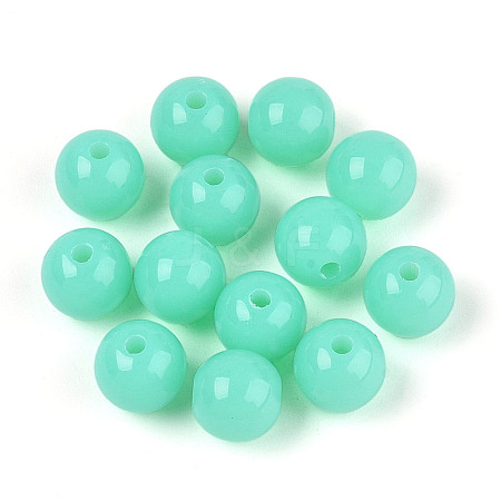 Fluorescent Acrylic Beads X-MACR-R517-8mm-06-1