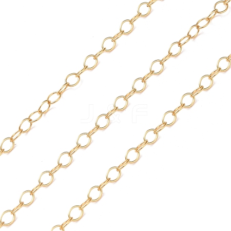 Brass Cable Chains CHC-M023-04G-1