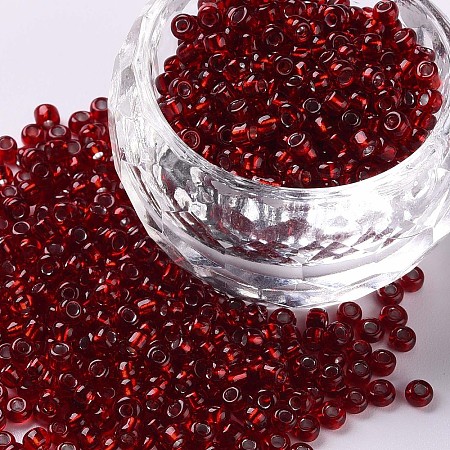 8/0 Glass Seed Beads SEED-A005-3mm-25B-1