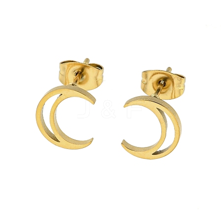 304 Stainless Steel Stud Earrings EJEW-G384-03A-1