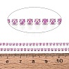 Iron & ABS Plastic Imitation Pearl Tennis Chains CH-Q006-01A-06-3