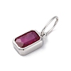925 Sterling Silver Cubic Zirconia Charms STER-NH0014-01P-07-2